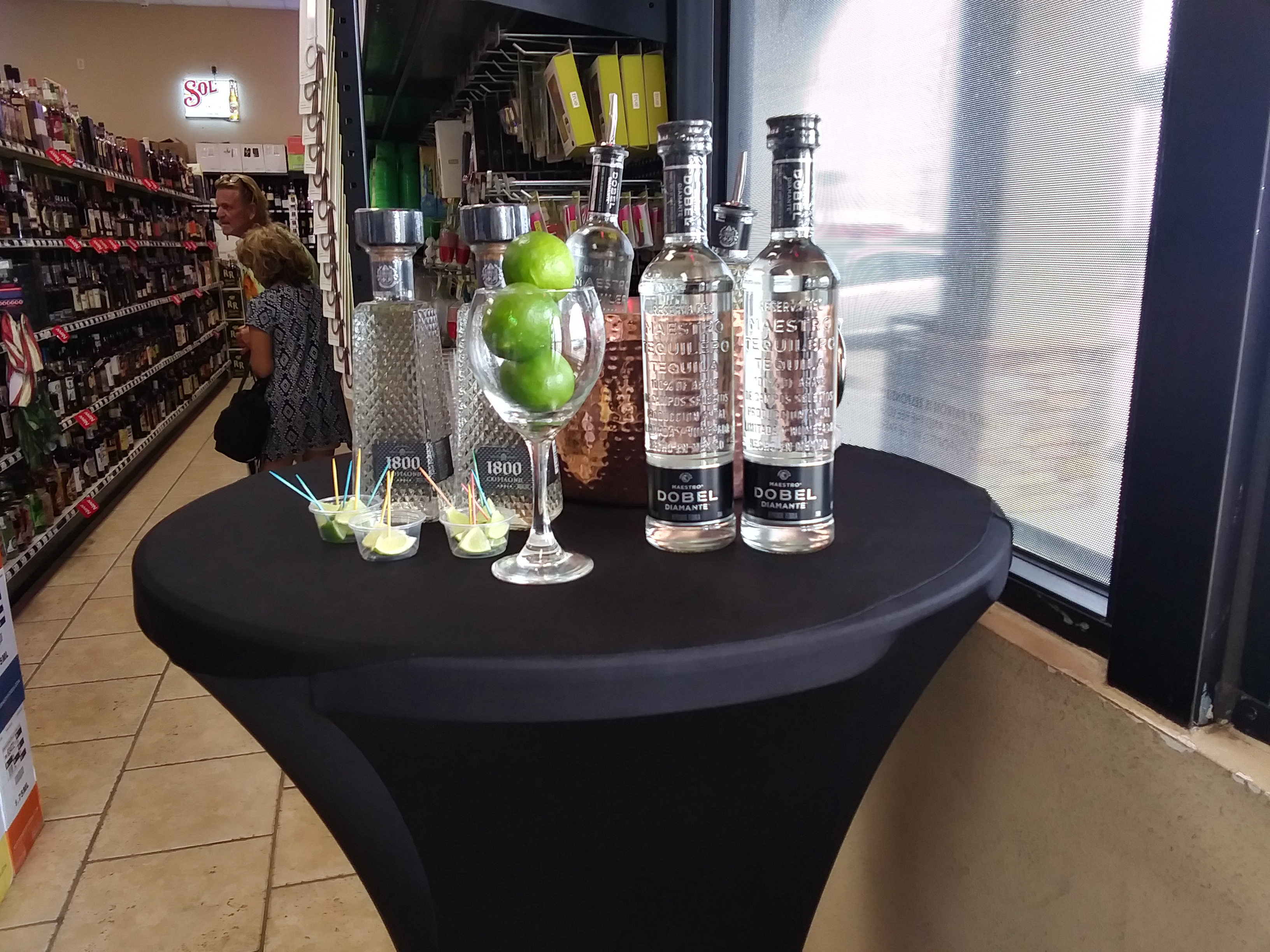 Pinnacle Promotions Premium Tasting Setup